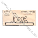 Classic Motifs Love 12 Inch Split Bottom Craft Holder