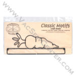 Classic Motifs Carrot 12 Inch Split Bottom Craft Holder