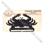 Classic Motifs Crab 8 Inch Charcoal Craft Holder