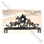 Classic Motifs Home Tweet Home 12 Inch Charcoal Header