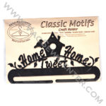 Classic Motifs Home Tweet Home 8 Inch Charcoal Split Bottom Craft Holder