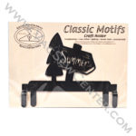 Classic Motifs Summer 6 Inch Charcoal Header