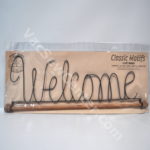 Classic Motifs 22 Inch Welcome Craft Holder