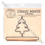 Classic Motifs Tree 6 Inch Fabric Holder With Dowel