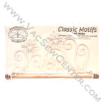 Classic Motifs Daisies 12 Inch Fabric Holder With Dowel