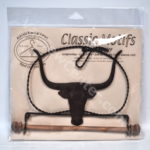 Classic Motifs 7.5 Inch Longhorn Craft Holder