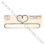 Classic Motifs Heart 16 Inch Split Bottom Craft Holder