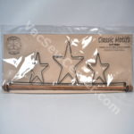 Classic Motifs 22 Inch Three Stars Craft Holder