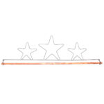 Classic Motifs 22 Inch Three Stars Craft Holder