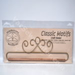 Classic Motifs 12 Inch Gold French Curl Craft Holder