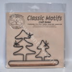 Classic Motifs 6 Inch Evergreen Craft Holder With Dowel