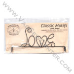 Classic Motifs Love 12 Inch Header