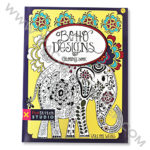 Boho Designs Coloring Book