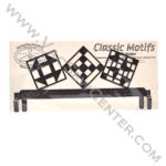 Classic Motifs Quilt Block 12 Inch Copper Header