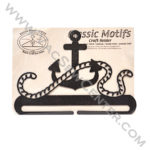 Classic Motifs Anchor 8 Inch Copper Split Bottom Craft Holder