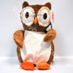 EB Embroider Okie Owl 16 Inch Embroidery Stuffed Animal