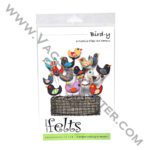 Handbeng Felts Bird-y Creative Fiber Art Pattern