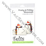 Handbeng Felts Frosty and Flakey Snowmen Creative Fiber Art Pattern