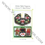 Janine Babich Designs Petite Table Toppers Collection 3 Winter Holiday