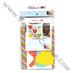 Stitches of Love Hugs and Kisses Pillow Pattern Plus Laser Cut Kit