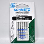 Schmetz Chrome Universal Needle 5 ct Size 70-10