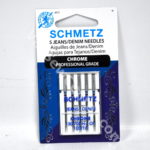 Schmetz Chrome Denim Needle 5 ct Size 100-16