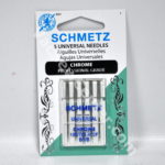 Schmetz Chrome Universal Needle 5 ct Size 60-8