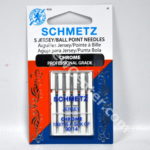 Schmetz Chrome Jersey Needle 5 ct Size 90-14