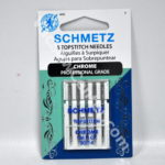 Schmetz Chrome Topstitch Needle 5 ct Size 90-14