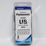 Generic Panasonic Style UB Vacuum Belts 2 Pack