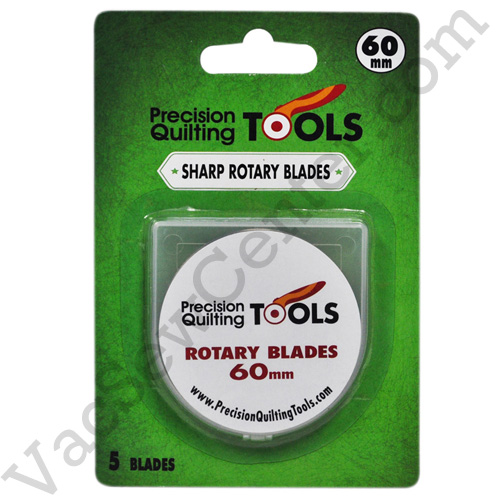 Precision Quilting Tools 60mm Rotary Blade 5 Count
