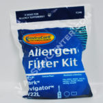 Envirocare Shark Navigator NV22L Allergen Filter Kit F249