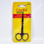 Creative Notions 3.5 Inch Iridescent Embroidery Scissors