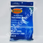 Riccar 8000 and Simplicity 7000 Type B Vacuum Bags 846