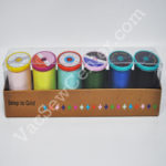 Cotton + Steel 50wt. Cotton Thread Set by Sulky Snap to Grid Collection