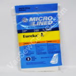 DVC Eureka Microlined L Paper Vacuum Bags 3 Pack