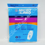 DVC Hoover Z Microlined Paper Vacuum Bags 3 Pack