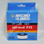 DVC Micro Lined Royal Dirt Devil F 15 HEPA Filter