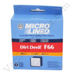 DVC Royal Dirt Devil F66 HEPA Filter