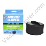 DVC Micro Lined Bissell HEPA Filter Set Easy Vac and PowerForce 2037913