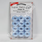 Super Bobs MasterPiece Cotton 80yd Prewound Bobbins 12ct Class 15 Baby Jeffy