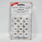 Super Bobs MasterPiece Cotton 80yd Prewound Bobbins 12ct Class 15 Canvas