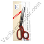 Kretzer Eco Quality 8 Inch Bent Handle Serrated Sewing Scissors