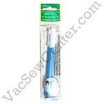 Clover Water Soluble Fabric Marker Fine Blue