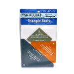 Triangle Tool 2-1/2 Inch, 3-1/2 Inch and 4-1/2 Inch Rulers