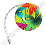 Jungle Designs 60 Inch Tape Measure Colorful Leaves