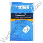 DVC Kenmore 5055 50558 Micorlined C Vacuum Bags