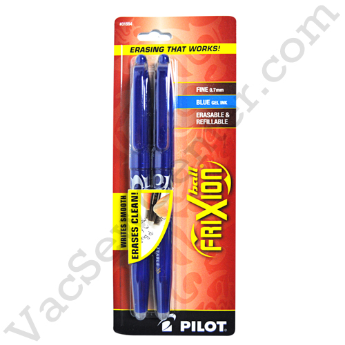 Pilot Frixion Pen Blue 2 Pack Fine Point 0.7mm Heat Erase - Dixon's Vacuum  and Sewing CenterDixon's Vacuum and Sewing Center