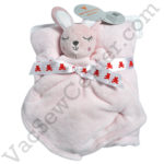 Embroidery Buddy Bunny Blankey Buddy Set Pink