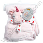 Embroidery Buddy Unicorn Blankey Buddy Set